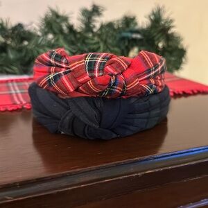 Bundle of 2 J. Crew Factory Tartan Headbands